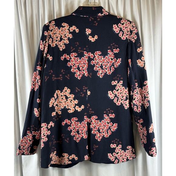 Cynthia Rowley Floral Blazer, Blue Multi, Sz: M, 70-03 - Picture 14 of 15